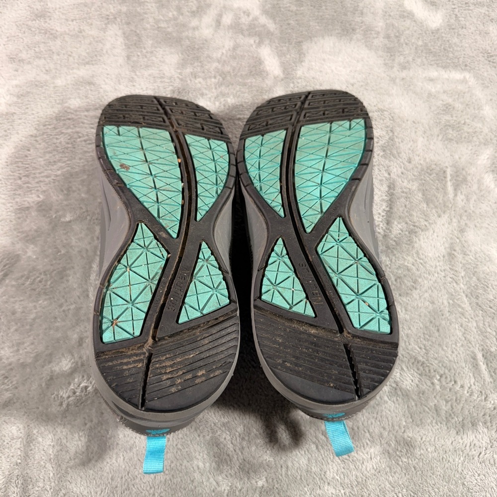 Nautilus‎ Safety Footwear Shoes Womens 8.5M Grey Teal Composite Toe ESD N2485M - Picture 7 of 9